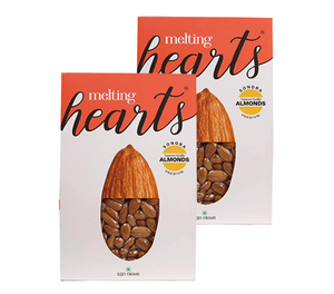 Melting Hearts Almonds Sanora Premium 250 g x 2 Packs