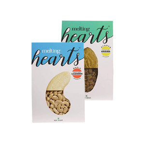 Melting Hearts Cashews Whole Premium 250 g + Afghan Raisins 250 g Combo Pack