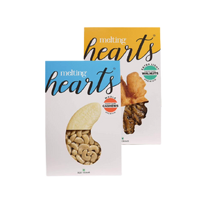 Melting Hearts Cashews Whole Premium 250 g + Walnuts Halves Extra Light Premium 250 g Combo Pack
