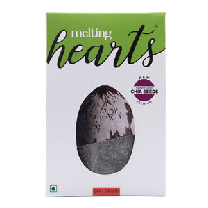 Melting Hearts Chia Seeds Premium (Raw) 200 g