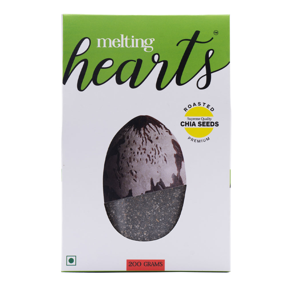 Melting Hearts Chia Seeds Premium (Roasted) 200 g