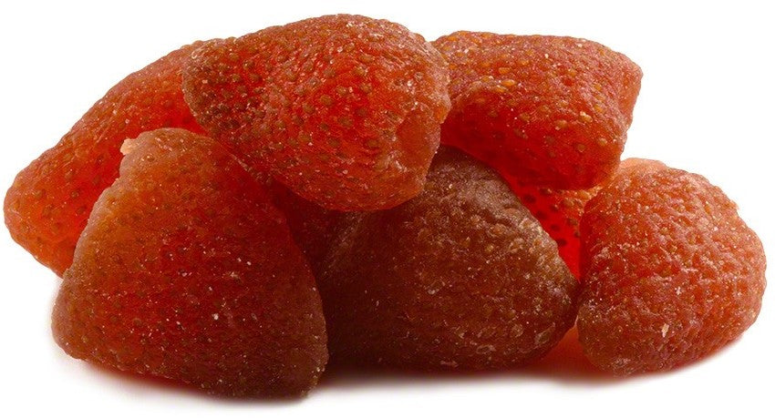 Melting Hearts Dried Strawberries with Light Sugar 200 g Loose Range