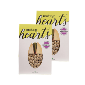 Melting Hearts Pistachios California Roasted & Salted 250 g x 2 Packs