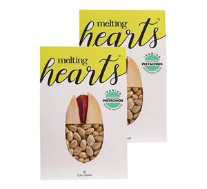 Melting Hearts Pistachios Iranian Roasted & Salted 250 g x 2 Packs