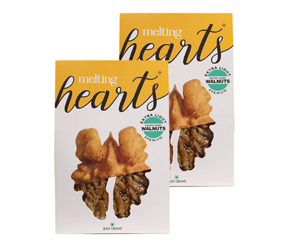 Melting Hearts Walnuts Halves Extra Light Premium 250 g x 2 Packs